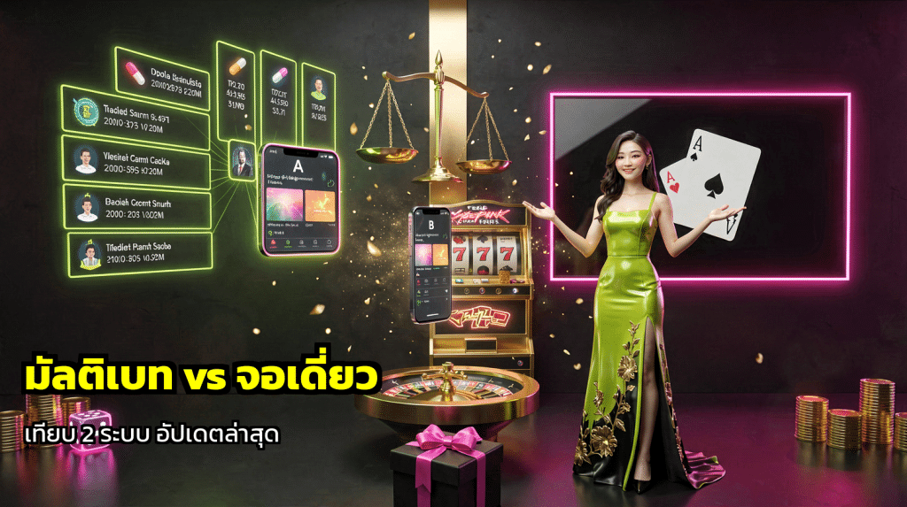 มัลติเบท vs จอเดี่ยว